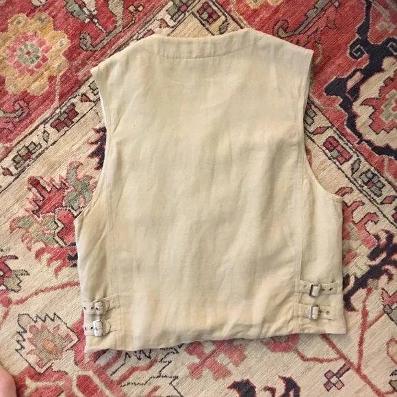 RARE Vintage Versace Utility Safari Vest